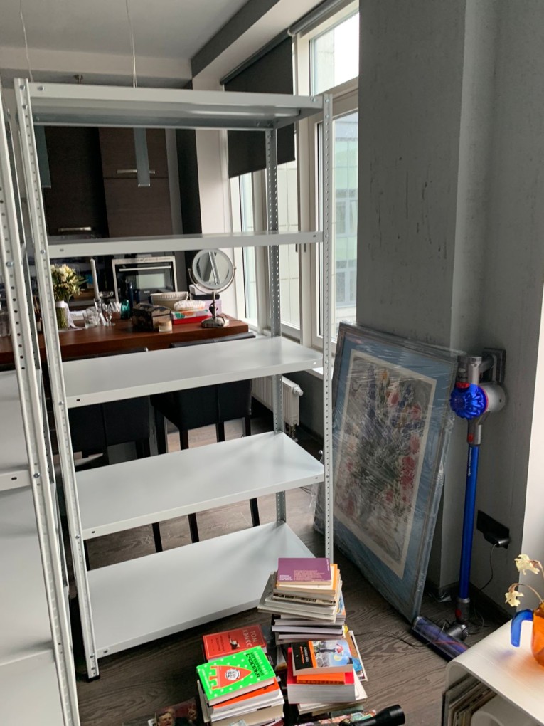 Стеллаж металлический Титан МС-500 2000х1000х400 5 полок купить в Тюмени Стеллаж металлический Титан МС-500 2000х1000х400 5 полок купить в Тюмени