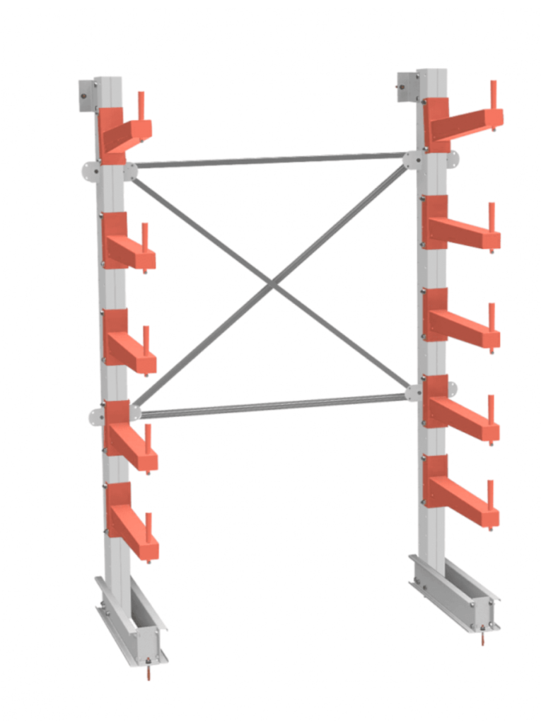 СТ-062 Стеллаж односторонний 5 ярусов купить в Тюмени
