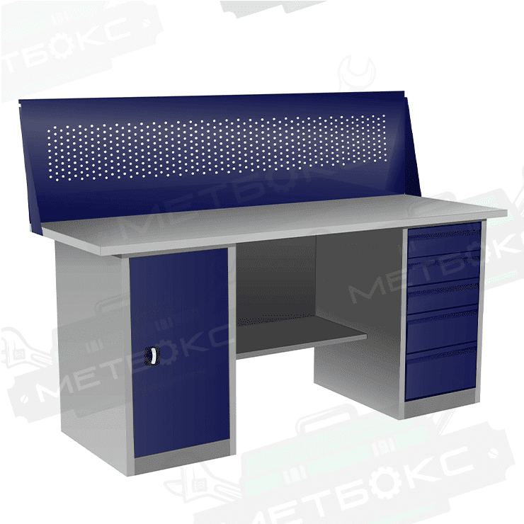 Верстак с тумбой и драйвером ВП-4/1,9 с экраном купить в Тюмени Верстак с тумбой и драйвером ВП-4/1,9 с экраном купить в Тюмени