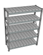 Стеллаж грузовой СГР 3000x1500x400 5 полок (металл) Стеллаж грузовой СГР 3000x1500x400 5 полок (металл)