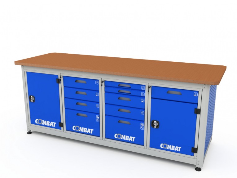 Верстак четырехтумбовый COMBAT 41452.2340 купить в Тюмени Верстак четырехтумбовый COMBAT 41452.2340 купить в Тюмени