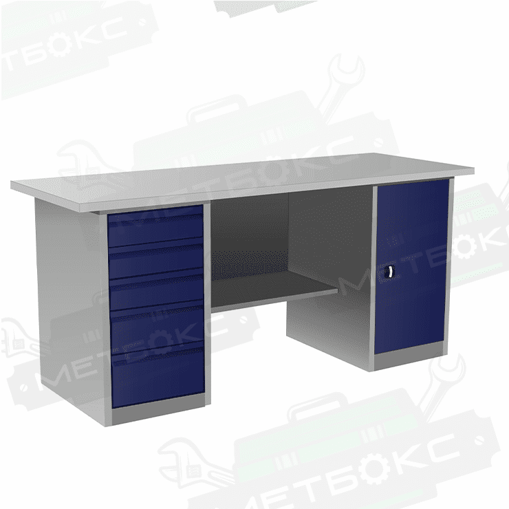 Верстак с тумбой и драйвером ВП-4Т/1,9 купить в Тюмени Верстак с тумбой и драйвером ВП-4Т/1,9 купить в Тюмени