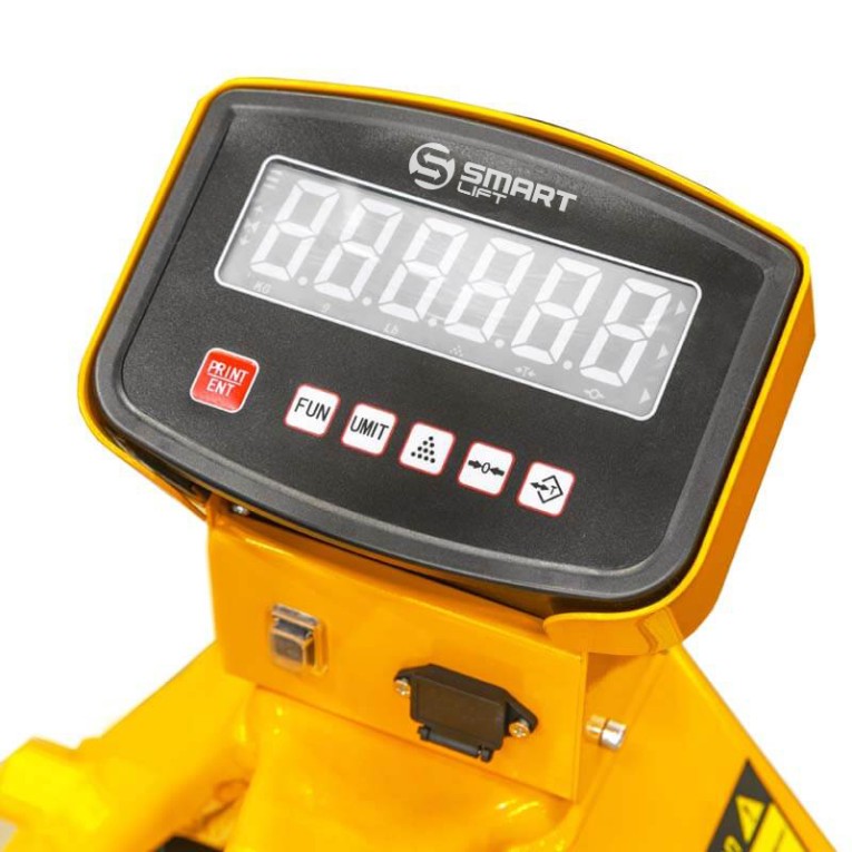 Гидравлическая тележка с весами BFC20 (г/п 2000 кг, вилы 1150x570 мм, RDP) SMARTLIFT (SMART) купить в Тюмени