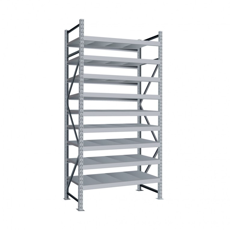 Стеллаж грузовой Диком СТ-051 5500х1200х650 с 9 ярусами купить в Тюмени