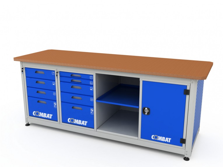 Верстак четырехтумбовый COMBAT 44501.2340 купить в Тюмени Верстак четырехтумбовый COMBAT 44501.2340 купить в Тюмени