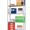 Стеллаж MS Standart 2000х1000х400 5 полок