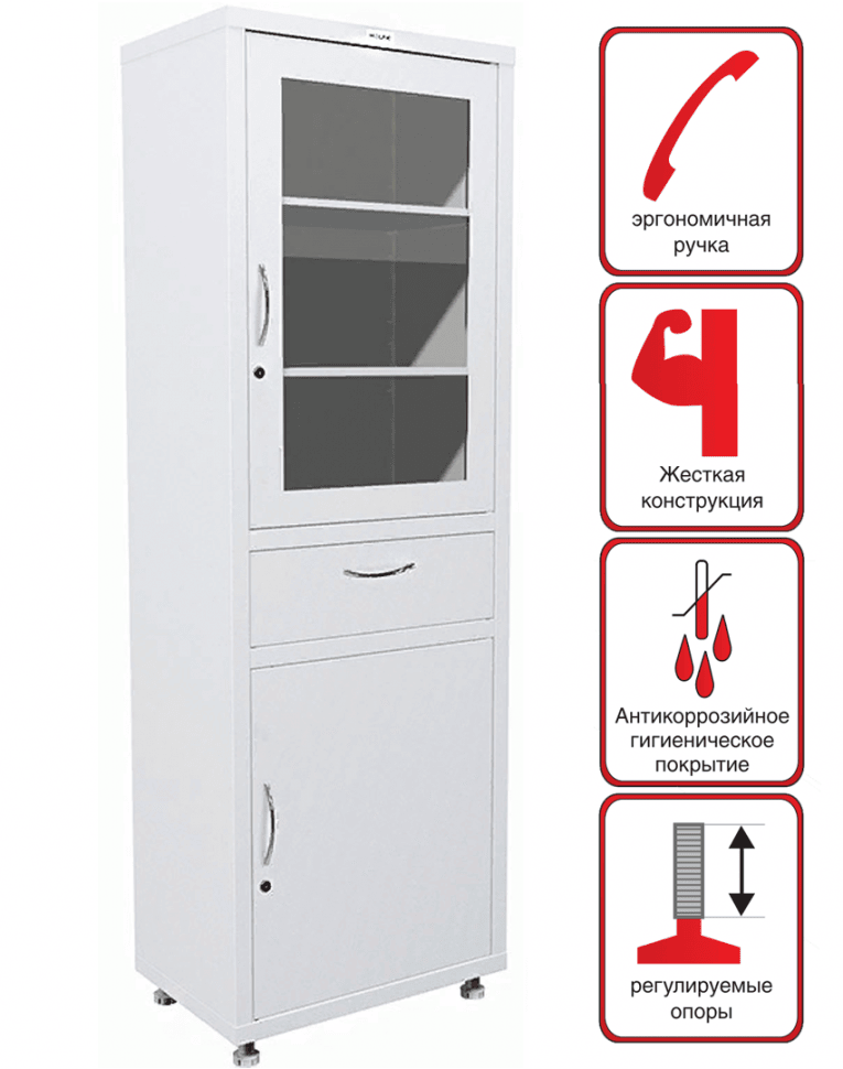 Медицинский шкаф HILFE МД 1 1760 R-1 купить в Тюмени Медицинский шкаф HILFE МД 1 1760 R-1 купить в Тюмени