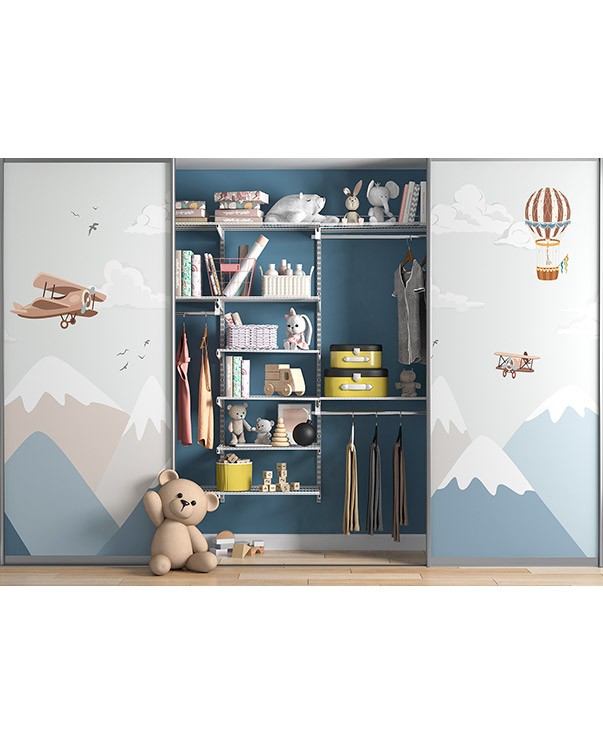 Гардеробная система Практик Home Детская 3 купить в Тюмени Гардеробная система Практик Home Детская 3 купить в Тюмени