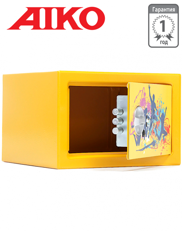 Детский металлический сейф Aiko T-170 EL Dance купить в Тюмени Детский металлический сейф Aiko T-170 EL Dance купить в Тюмени