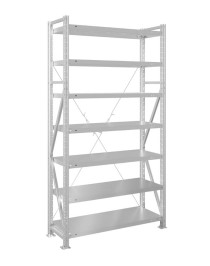 Стеллаж MS U 2000x700x800 7 полок (300 кг, металл)