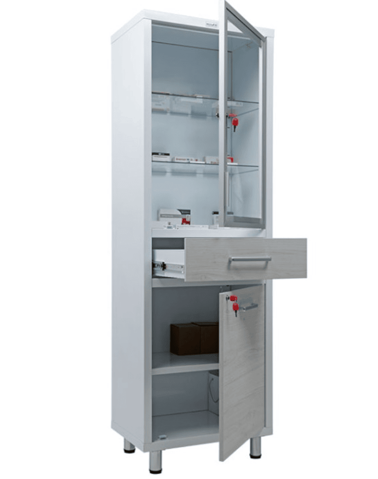 Медицинский шкаф HILFE МД 1 ШМ-SSD купить в Тюмени Медицинский шкаф HILFE МД 1 ШМ-SSD купить в Тюмени