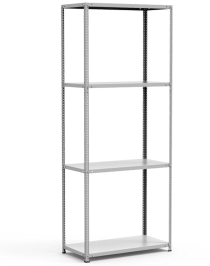 Стеллаж металлический Титан МС-750 2400x700x600 4 полки Стеллаж металлический Титан МС-750 2400x700x600 4 полки