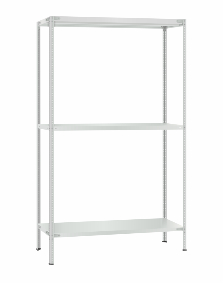 Стеллаж металлический Титан МС-500 2300х1200х400 3 полки купить в Тюмени Стеллаж металлический Титан МС-500 2300х1200х400 3 полки купить в Тюмени