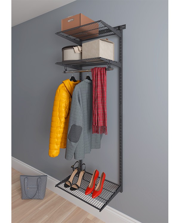 Гардеробная система Практик Home Basic G60 графит купить в Тюмени Гардеробная система Практик Home Basic G60 графит купить в Тюмени