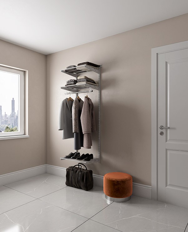 Гардеробная система Практик Home Basic G60 графит купить в Тюмени Гардеробная система Практик Home Basic G60 графит купить в Тюмени