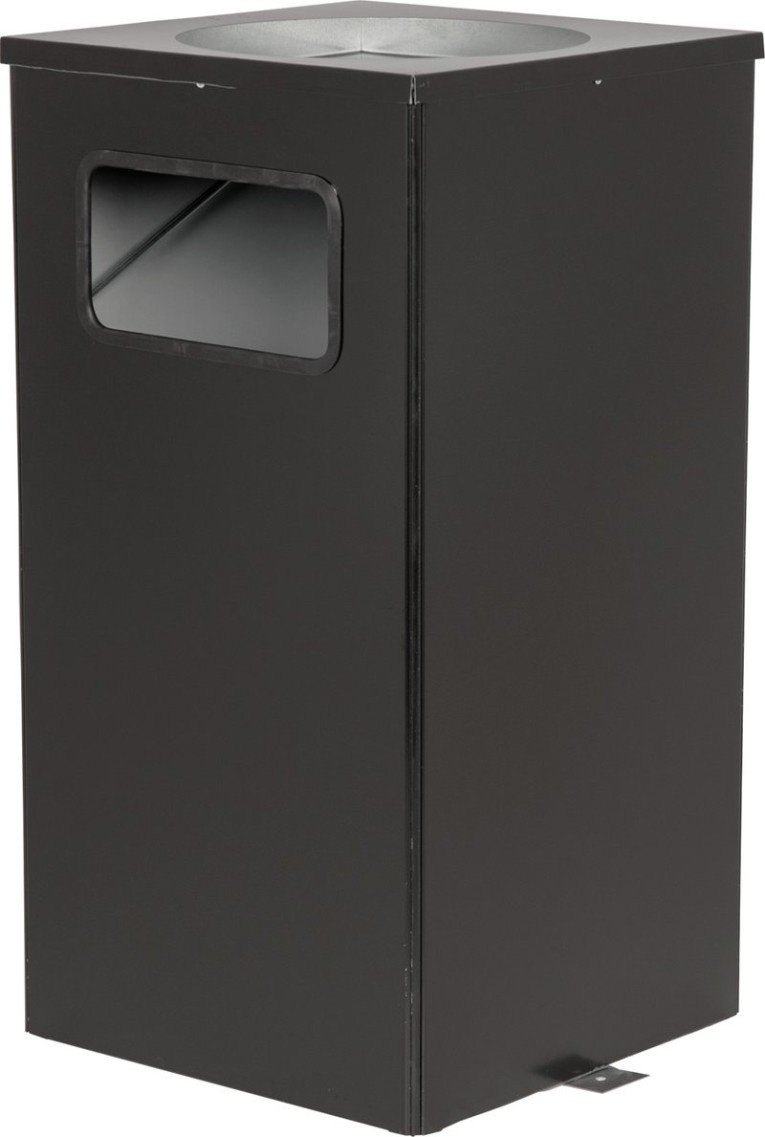 Урна 80 литров Квадро-13 черный купить в Тюмени Урна 80 литров Квадро-13 черный купить в Тюмени