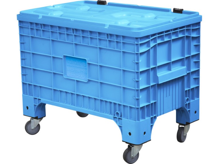 Big Box 1017х636х793 на колёсах, с крышкой, на петлях голубой купить в Тюмени Big Box 1017х636х793 на колёсах, с крышкой, на петлях голубой купить в Тюмени