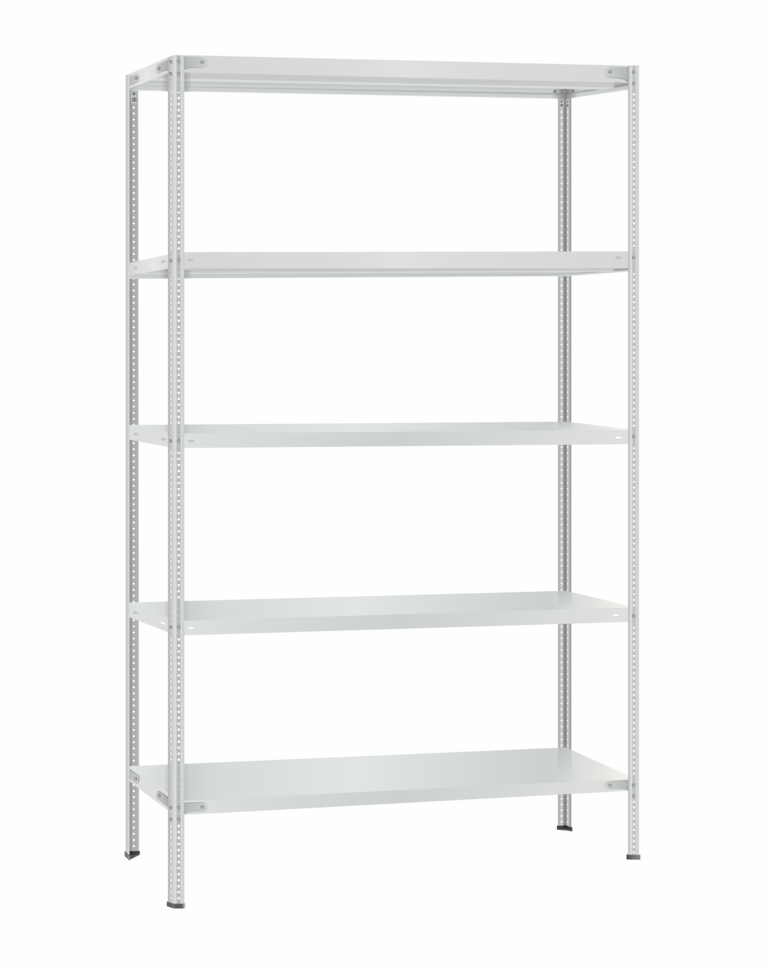 Стеллаж металлический Титан МС-500 2300х1200х400 5 полок купить в Тюмени Стеллаж металлический Титан МС-500 2300х1200х400 5 полок купить в Тюмени