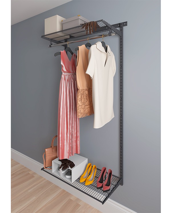 Гардеробная система Практик Home Basic G90 графит купить в Тюмени Гардеробная система Практик Home Basic G90 графит купить в Тюмени