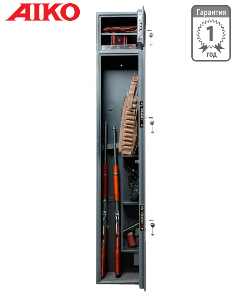 Оружейный сейф Aiko Беркут 165/2 купить в Тюмени Оружейный сейф Aiko Беркут 165/2 купить в Тюмени