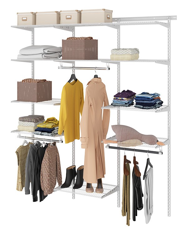 Гардеробная система Практик Home Max G180 белая купить в Тюмени Гардеробная система Практик Home Max G180 белая купить в Тюмени