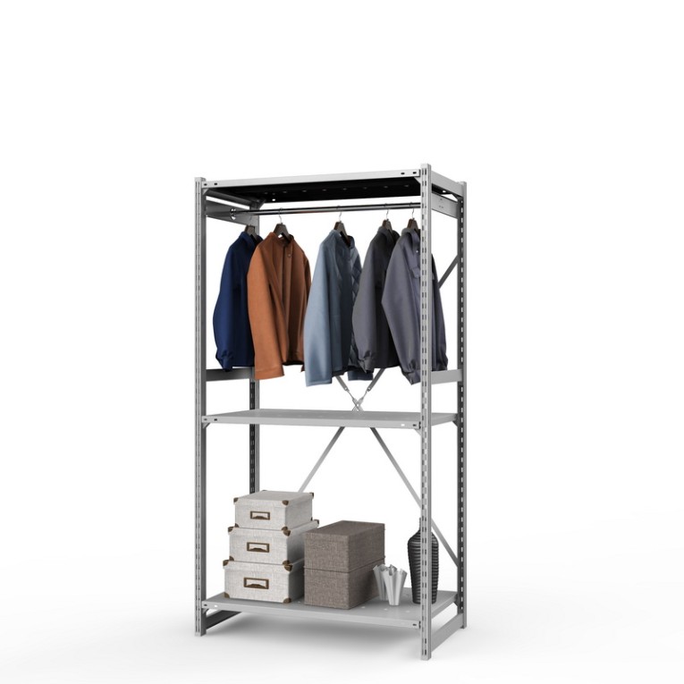 Стеллаж металлический ТСУ Универсал, 2000х1060х600 мм.Штанги: 1шт. Полки: металл усил. перф. 3 шт. купить в Тюмени