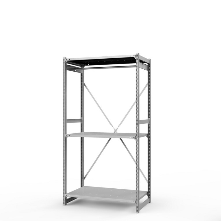 Стеллаж металлический ТСУ Универсал, 2000х1060х600 мм.Штанги: 1шт. Полки: металл усил. перф. 3 шт. купить в Тюмени