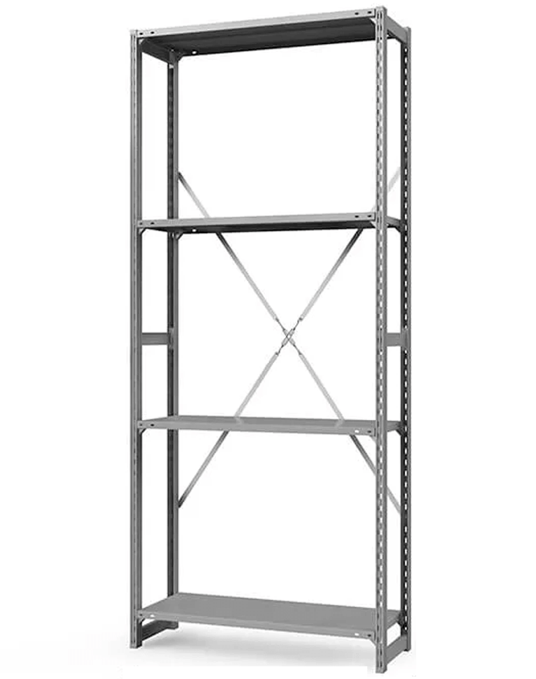 Стеллаж ТСУ 3500x700x300 4 полки (300 кг, перф) купить в Тюмени