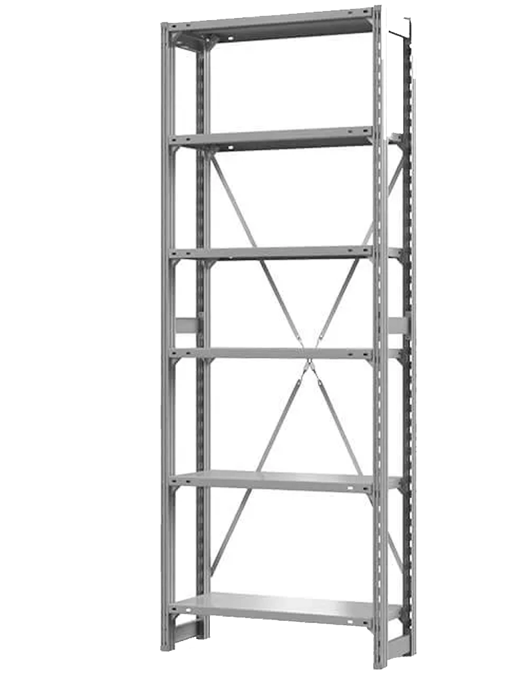 Стеллаж ТСУ 2000x700x400 6 полок (150 кг, металл) купить в Тюмени