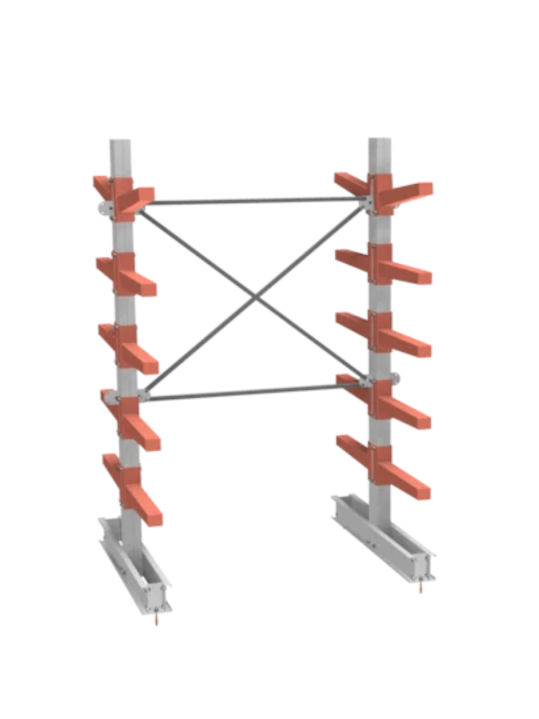 СТ-062 Стеллаж двухсторонний 5 ярусов купить в Тюмени