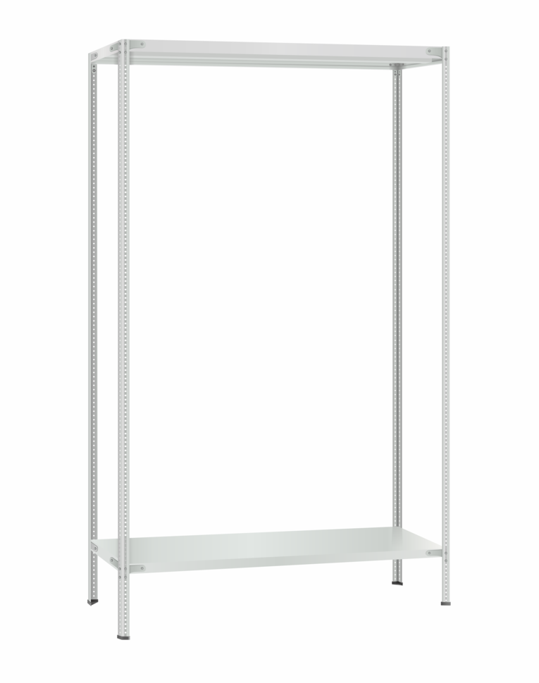 Стеллаж металлический Титан МС-500 2300х1200х500 2 полки купить в Тюмени Стеллаж металлический Титан МС-500 2300х1200х500 2 полки купить в Тюмени