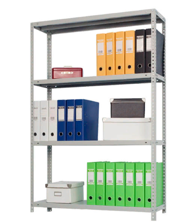 Стеллаж MS Standart 1600х700х400 4 полки купить в Тюмени