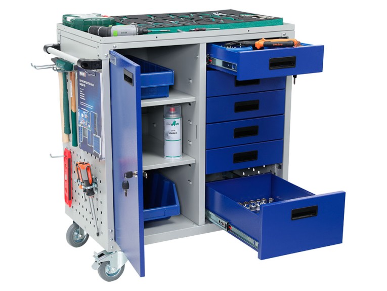 Инструментальная тележка WDS D-6.1 купить в Тюмени Инструментальная тележка WDS D-6.1 купить в Тюмени