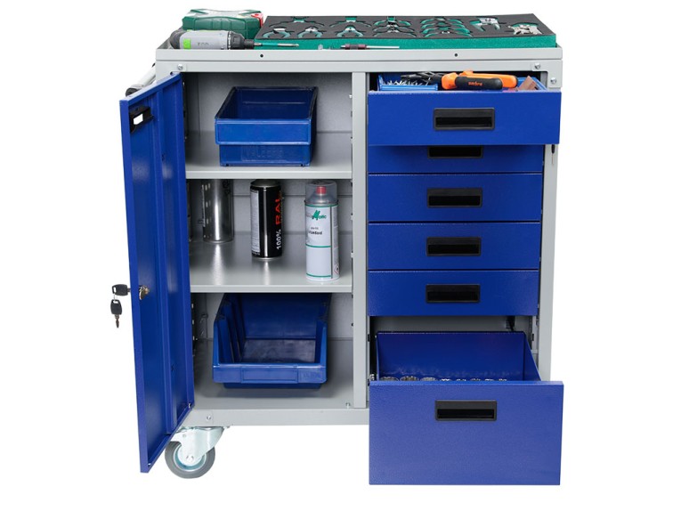 Инструментальная тележка WDS D-6.1 купить в Тюмени Инструментальная тележка WDS D-6.1 купить в Тюмени