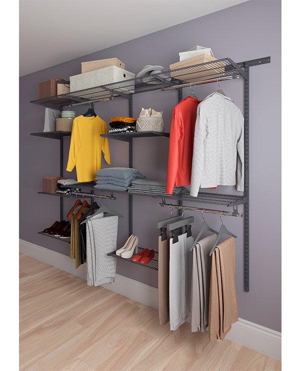 Гардеробная система Практик Home Max G240 графит купить в Тюмени Гардеробная система Практик Home Max G240 графит купить в Тюмени