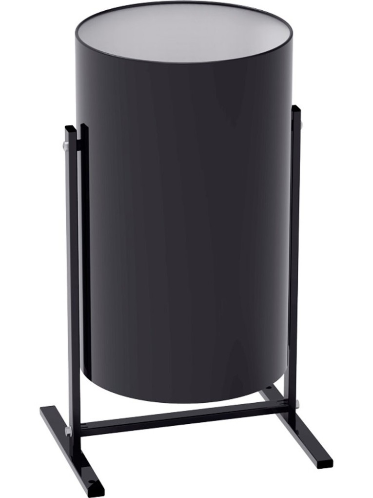 Металлическая уличная урна 19 литров черного цвета купить в Тюмени Металлическая уличная урна 19 литров черного цвета купить в Тюмени