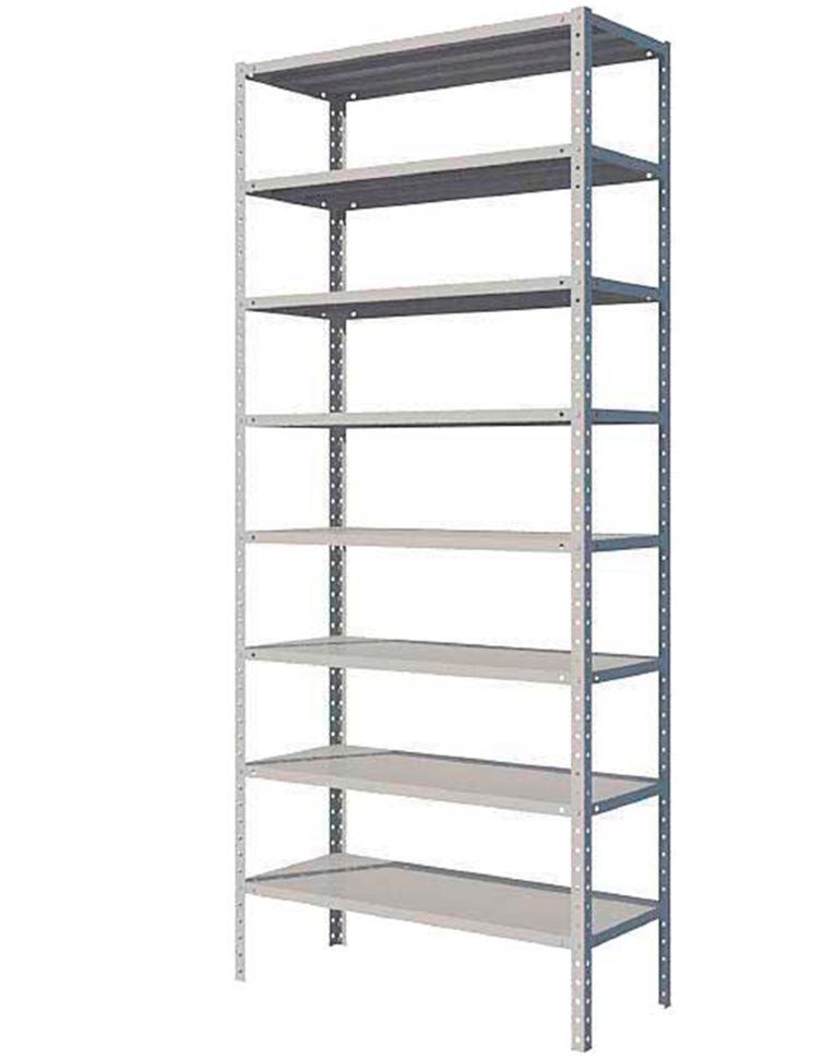 Стеллаж MS Standart 1600х700х300 8 полок купить в Тюмени