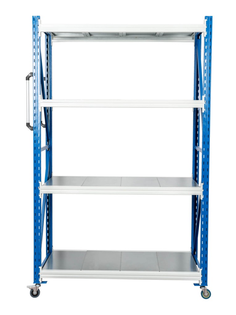 Стеллаж мобильный БиКом СТ-4 250x90x80 4 полки купить в Тюмени