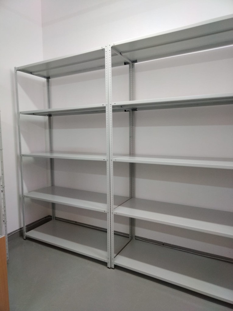 Стеллаж металлический Титан МС-500 2000х1000х600 5 полок купить в Тюмени Стеллаж металлический Титан МС-500 2000х1000х600 5 полок купить в Тюмени