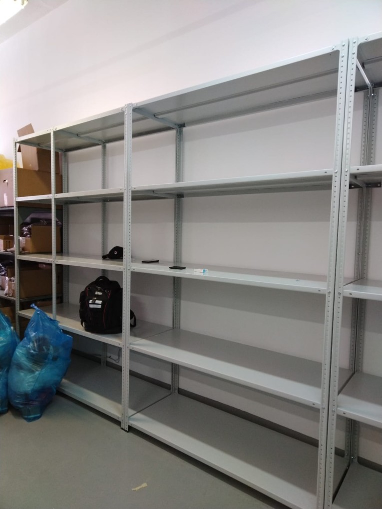 Стеллаж металлический Титан МС-500 2000х1000х600 5 полок купить в Тюмени Стеллаж металлический Титан МС-500 2000х1000х600 5 полок купить в Тюмени