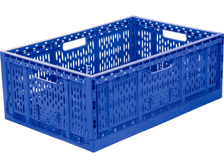 Ящик 600х400х220 цв. синий купить в Тюмени