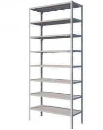 Стеллаж MS Standart 2550х700х400 8 полок