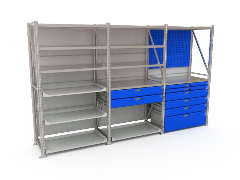 Система хранения инструментов MODUL XL 3x2000 №3 купить в Тюмени Система хранения инструментов MODUL XL 3x2000 №3 купить в Тюмени