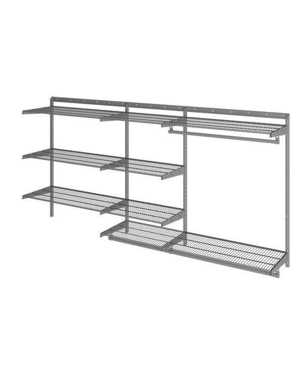 Гардеробная система Практик Home Optima G240 графит купить в Тюмени Гардеробная система Практик Home Optima G240 графит купить в Тюмени