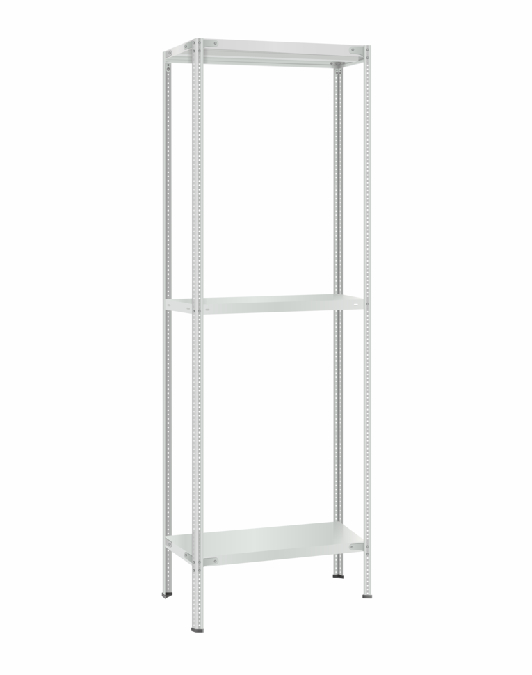 Стеллаж металлический Титан МС-500 2300х700х300 3 полки купить в Тюмени Стеллаж металлический Титан МС-500 2300х700х300 3 полки купить в Тюмени