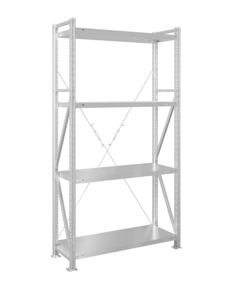 Стеллаж MS U 2500x1200x1000 4 полки (180 кг, металл) купить в Тюмени Стеллаж MS U 2500x1200x1000 4 полки (180 кг, металл) купить в Тюмени