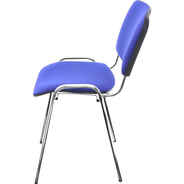 Стул Изо (синяя ткань, хром) купить в Тюмени Стул Изо (синяя ткань, хром) купить в Тюмени