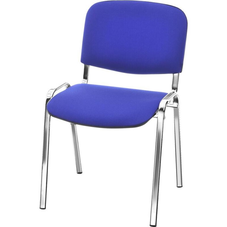 Стул Изо (синяя ткань, хром) купить в Тюмени Стул Изо (синяя ткань, хром) купить в Тюмени