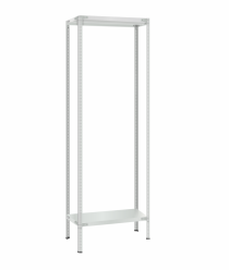 Стеллаж металлический Титан МС-500 2300х700х300 2 полки Стеллаж металлический Титан МС-500 2300х700х300 2 полки