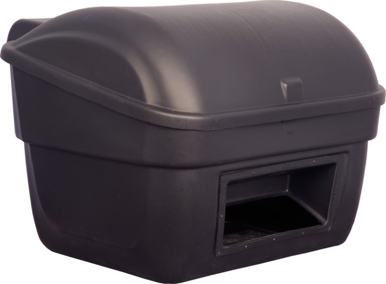 Контейнер для песка с крышкой и вставкой, 220л. черный купить в Тюмени Контейнер для песка с крышкой и вставкой, 220л. черный купить в Тюмени